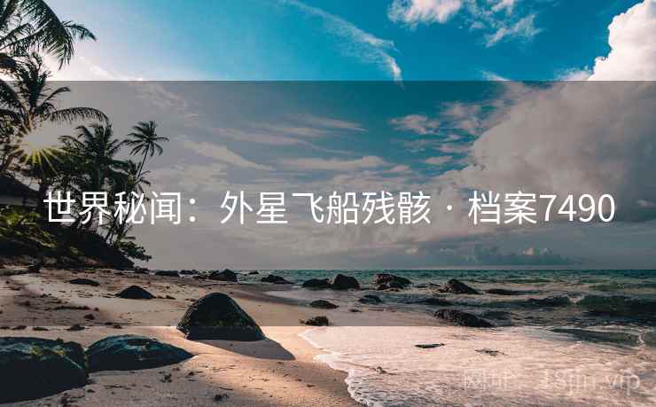世界秘闻：外星飞船残骸 · 档案7490