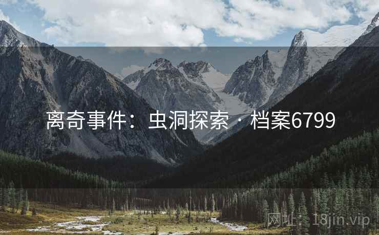 离奇事件：虫洞探索 · 档案6799