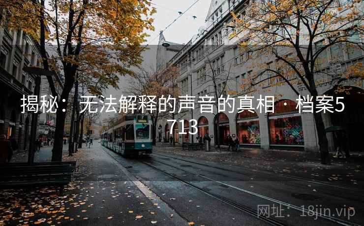 揭秘：无法解释的声音的真相 · 档案5713